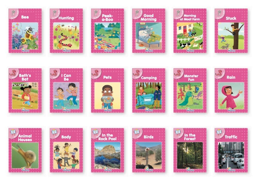 Level 0 Pink Readers Complete Set