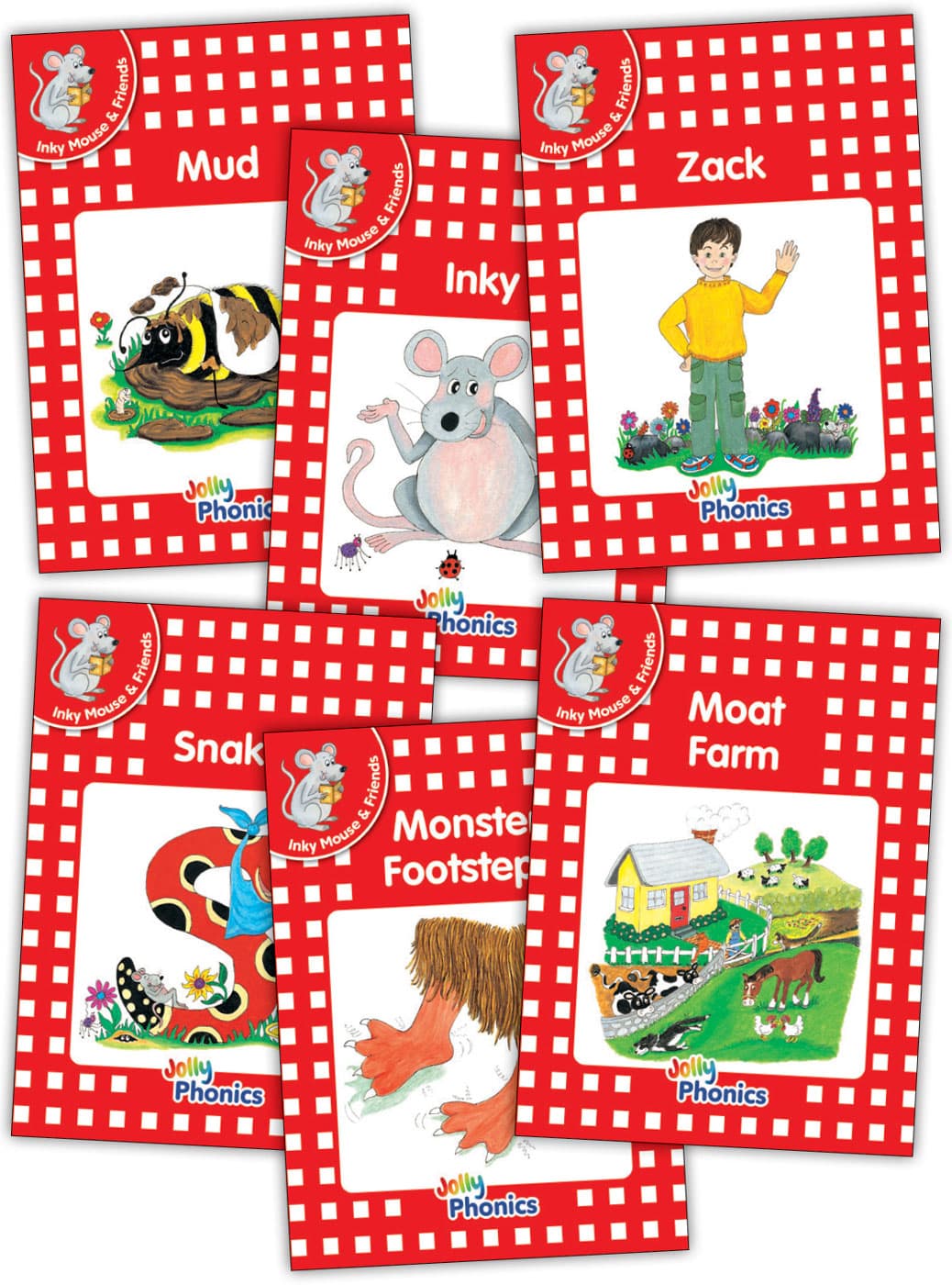 Level 1 Inky and Friends (Pack of 6)