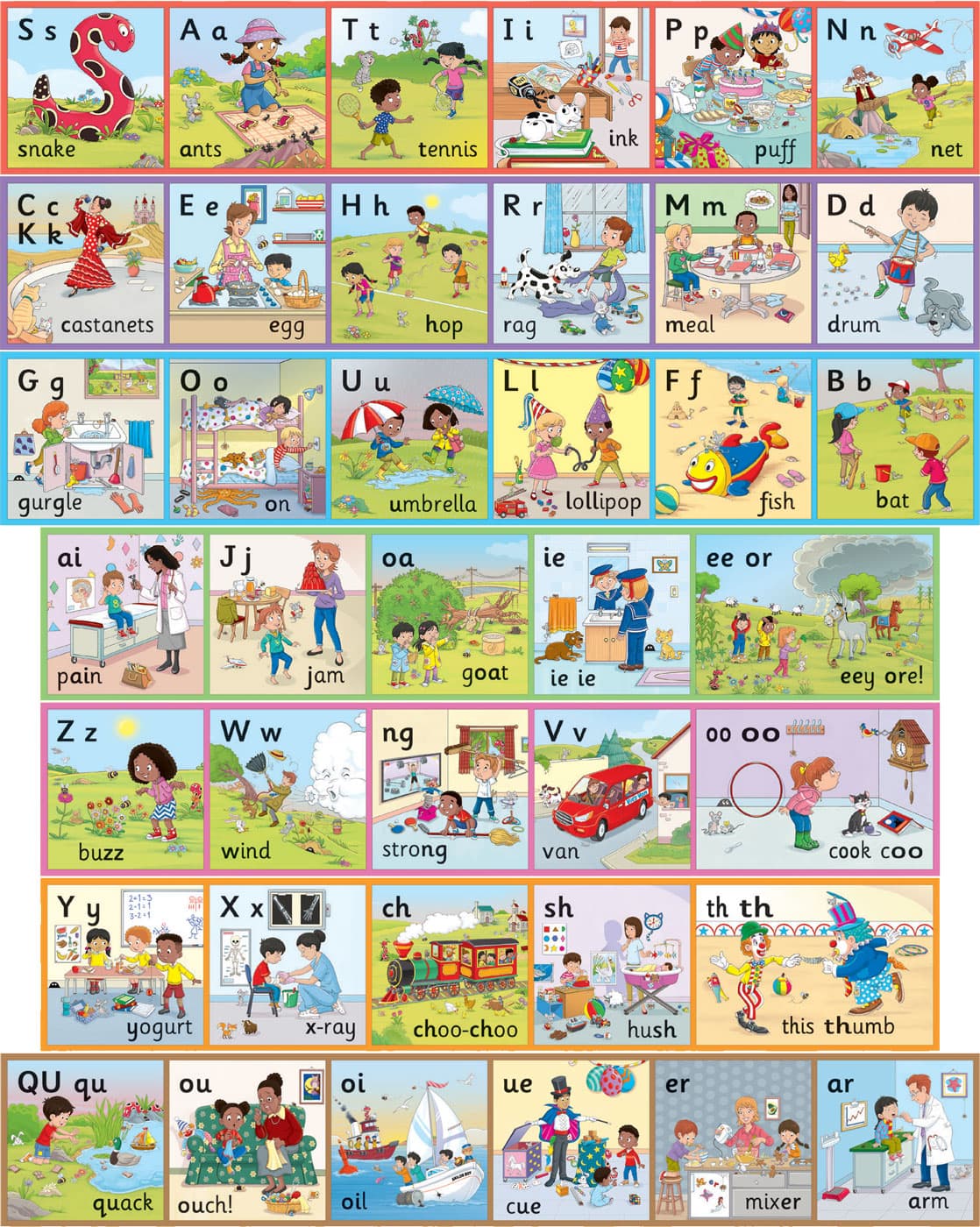 Wall Frieze (Pack of 7 Strips)